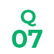 円形のバッジにQ07と記されたアイコン